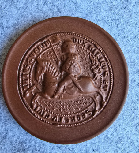 Schwerin porzellan medaille - schwerin:, porzellan-medaille