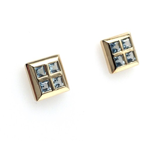 14kt gelbgold ohrstecker caren - gelbgold,