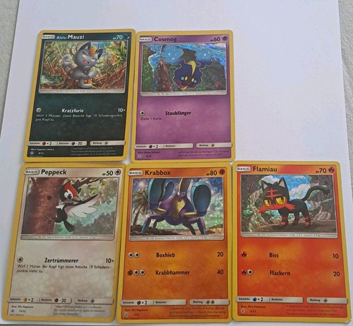 Pokémon karten lot - 5x, basis