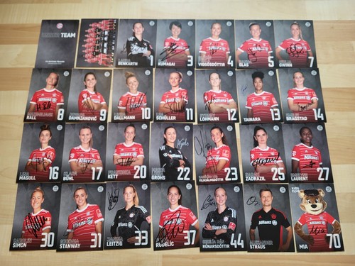 Autogrammkarten set fc - set,
