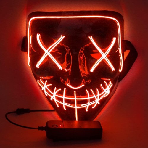 Halloween maske led - maske,