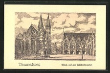 Künstler-AK Braunschweig