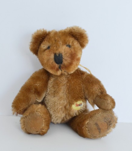 Vintage sunkid teddybär - vintage,