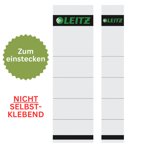 Leitz rückenschilder 1607 - leitz, /