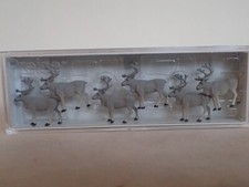 Preiser Rentiere Weihnachten Winter Zirkus Zoo Tiere X-Mas 20394 H0 1:87 OVP