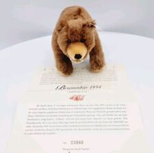 Steiff 420252 Brummbär 17 cm Club Edition 2001 24 cm limitiert mit Zertifikat