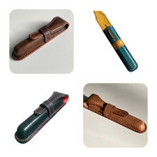 Leder-Stiftetui für Füller