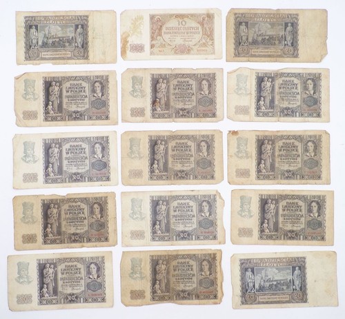 Zlotych 1940 alte polen - zlotych,