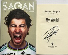 Peter Sagan signiert Rad