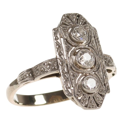 Art deco ring - art,