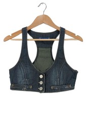 Jeansweste Damen Weste Gr. DE