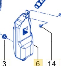 Scheibenwaschanlage Behälter RENAULT ZOE (BFM) 289108952R 