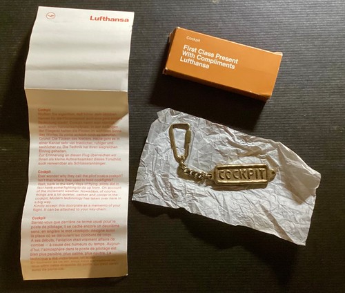 Lufthansa first class present - lufthansa,