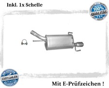 Endschalldämpfer für Opel