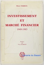 Investition und Finanzmarkt 1949-1983 Fass der Danaiden Vigreux 1983