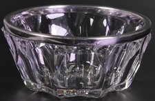 Vintage Kristallschale, mit