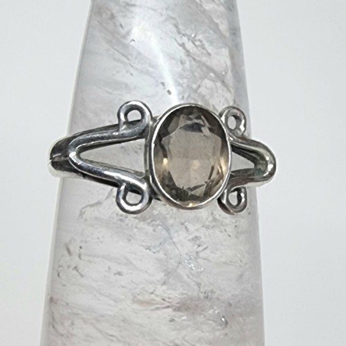 Rauchquarz ring 17 - rauchquarz, 56