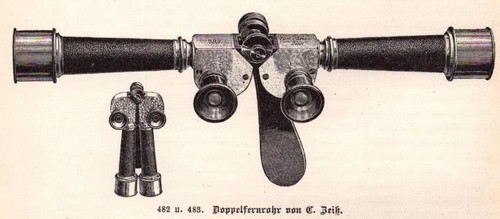 Doppelfernrohr von zeiss - c.,