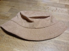 Damen Fischerhut, Cord,  Anglerhut Beige, One Size, Neu