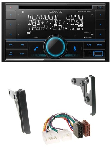 Kenwood 2din dab - usb, mp3