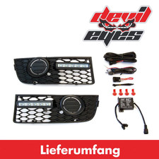 Audi A4-S-Line 8E B6 LED Tagfahrlicht Set+Modul Nebelscheinwerfer.Europaweit zug