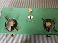 Spirituskocher Turm 36, zweiflammig, Grün