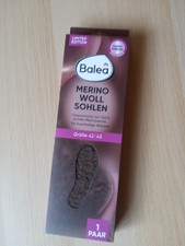 Balea dm 1 Paar, Winter, Einlegesohlen Merino Woll Sohlen Gr.42/43 neu ovp