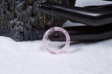 Edelstein Rosenquarz Ring ca