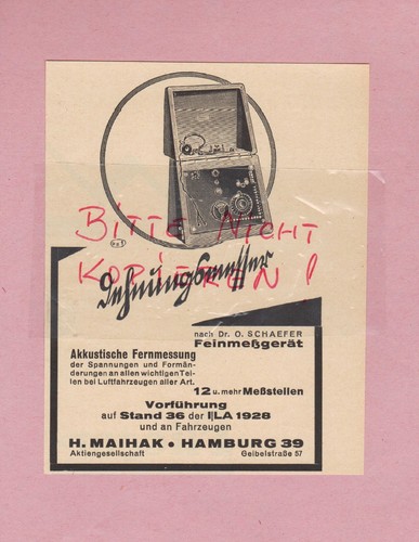 Hamburg werbung 1928 - hamburg,, 1928,