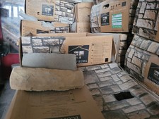 Verblendsteine gelb-grau, verschiedene Größen