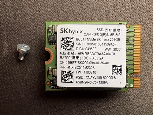Festplatte ssd hynix bc511 - sk,