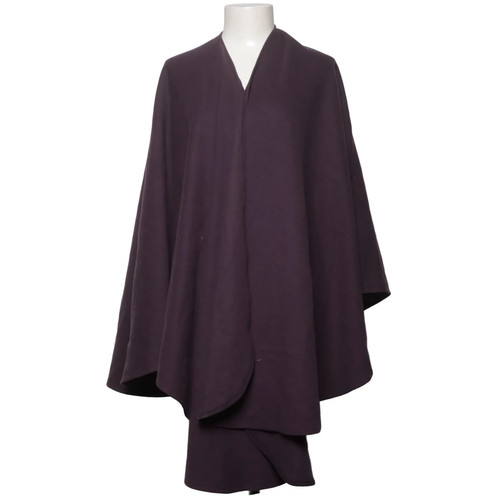 Wool cashmere poncho - wool,