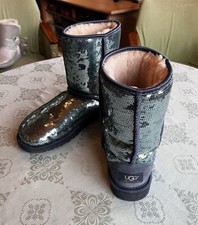 UGG Classic Palietten türkis