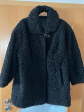 Pelzmantel Pelzjacke Schwarz