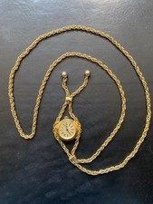 Amara Kettenuhr Uhr Taschenuhr Kette Damen 17 Jewels mechanisch vintage defekt