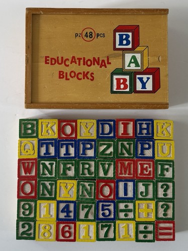 Vintage holzklötze buchstaben - vintage,