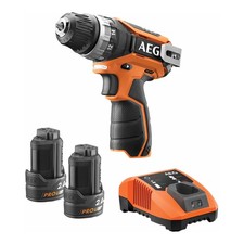 AEG Akku-Bohrschrauber BS12C2LI-202C 12V inkl. 2x 12V 2,0 Ah PRO Akku