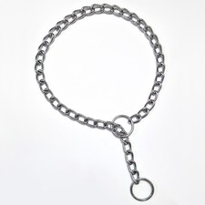 Kettenhalsband Hund Choker Hundekette Würgehalsband 60cm Kette Hund Halskette