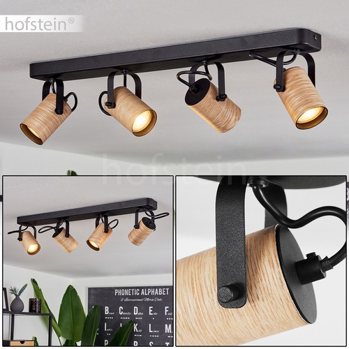 Decken lampen holz - decken, holz/schwarz