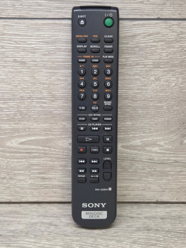 Original sony d29m - original, rm-d29m