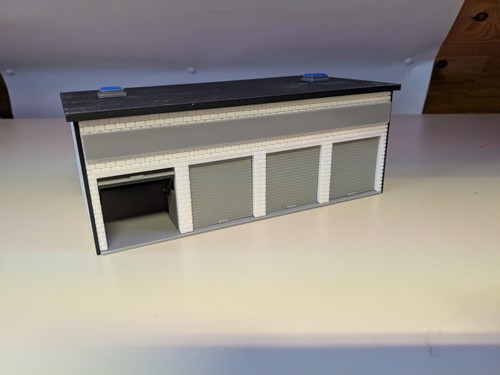 Gebäude lkw garage - h0,