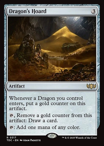 Magic mtg dragon hoard - magic/mtg, dragon's