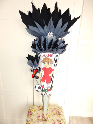 Schultüte fußball - schultüte,