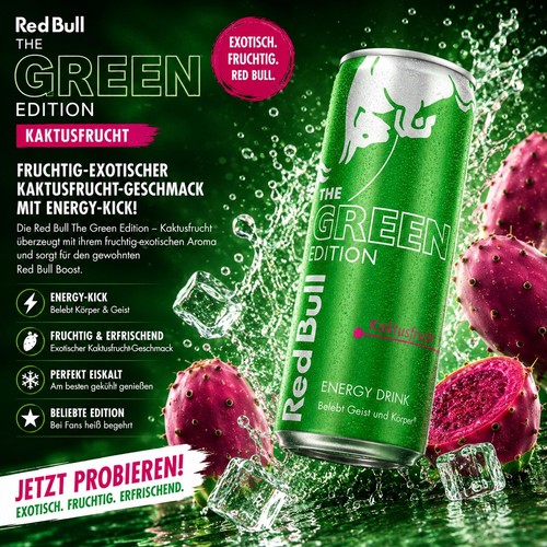 Redbull kaktusfrucht green - redbull,