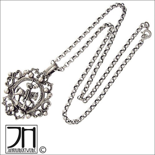 925 silber anhänger - silber, heiliger