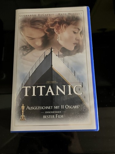 Titanic vhs cassette - titanic, (1997)