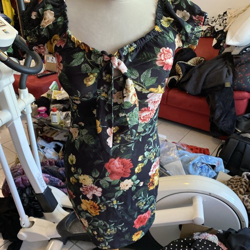 Kleid rockabilly carmen - s,