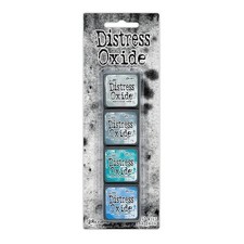 Tim Holtz Distress Mini Oxide Stempelkissen 4 Stück - Set #4