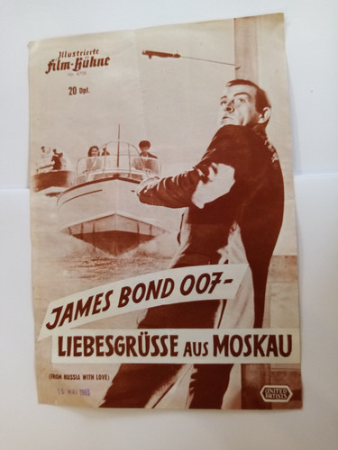 James bond filmprogramm - -,