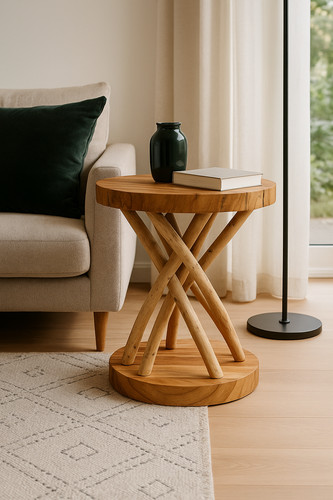 Holz beistelltisch - holz,